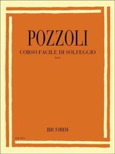 ETTORE POZZOLI - CORSO FACILE DI SOLFEGGIO PARTE PRIMA
