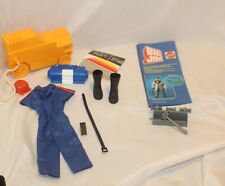 Big Jim Ground Crew Set 4075 raro lotto accessori abbigliamento Mattel vintage