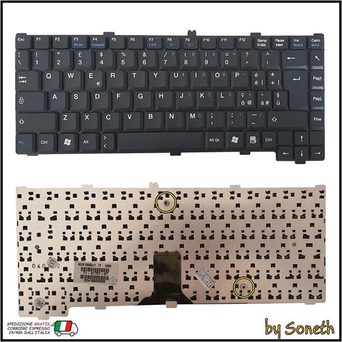 Tastiera italiana per fujitsu - tastiera,