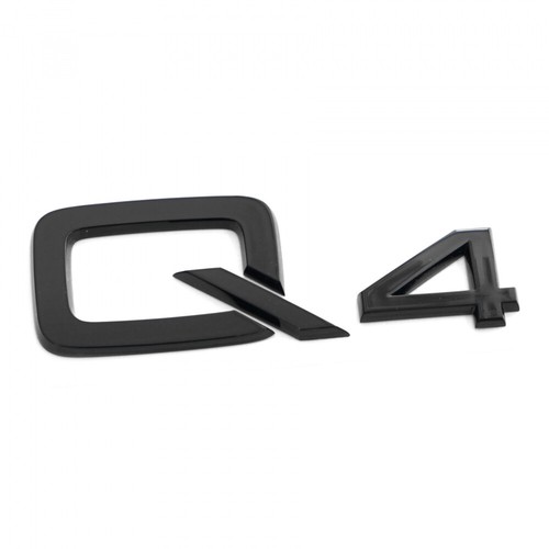 Originale audi scritta - audi, nera