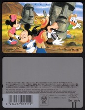 Disney Topolino e Amici Visit Pasqua Isola #169805 Mint (Nessun Fori) Phone Card