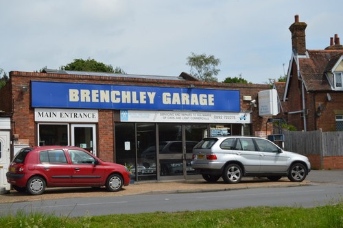 Photo 6x4 brenchley garage - brenchley,