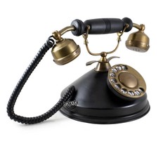 Telefono antico ottone