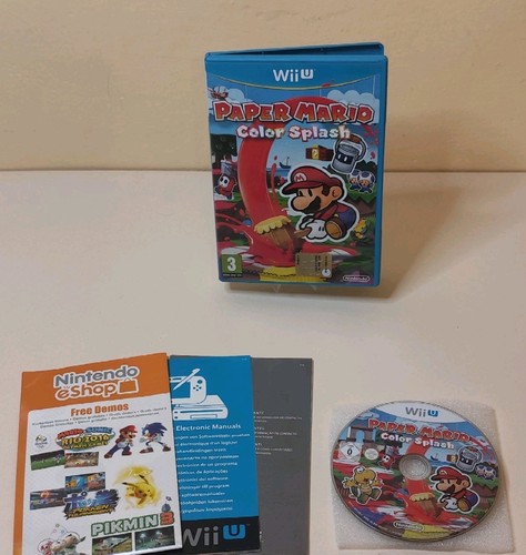 Paper mario color - paper, splash