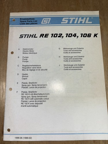 Idropulitrice 102 104 - re, 102,