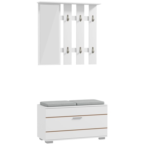 Homcom set ingresso - da,