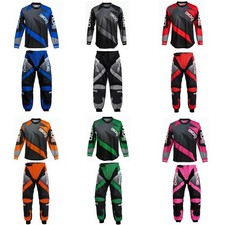 Pantaloni tuta bambino MX maglia bambini fuoristrada quad dirt bike pista motocross set