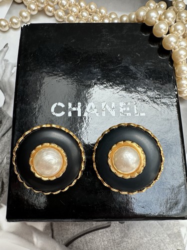 Orecchini vintage chanel perle - vintage,