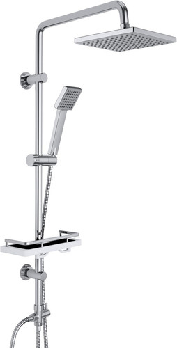 Colonna doccia acciaio inox - acciaio,