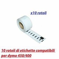 10 rotoli ETICHETTE