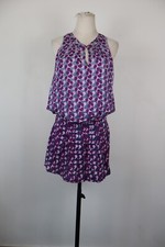 LIU JEANS BY LIU JO VESTITO DONNA TG 42 WOMAN CASUAL VINTAGE DRESS SETA