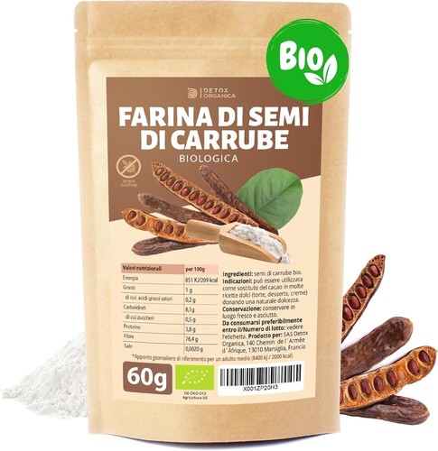 Farina semi carrube - farina, di