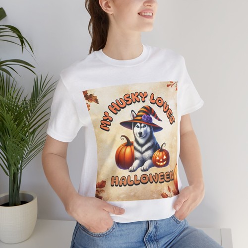 Shirt halloween cane husky - cane,