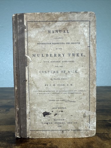 1833 manual the mulberry - 1833, of