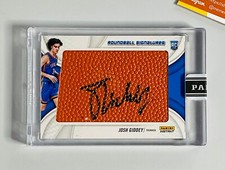 Panini Instant 2021 Josh Giddey Thunder Roundball Auto #RS-6 Rookie 3/5