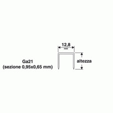 PUNTI 12.8X10 MM. 10 1000PZ