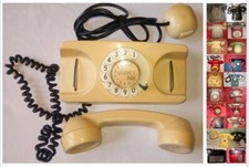 Telefono fisso disco - a,