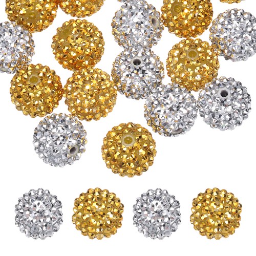 Perline resina strass 20mm