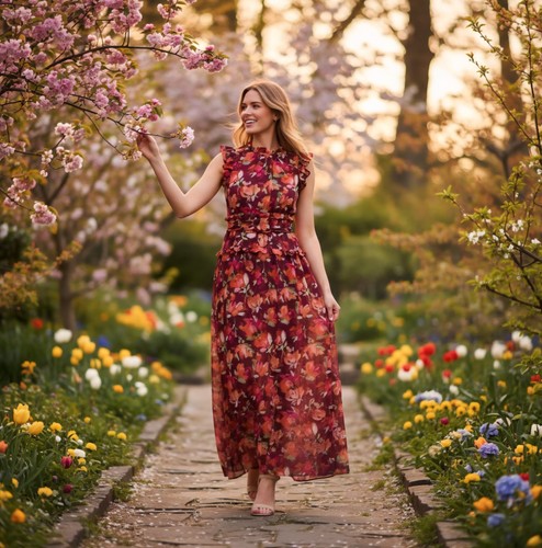 Maxi abito donna - , vince