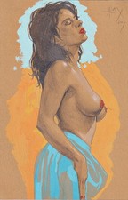 Disegno Di Donna Nuda - X2