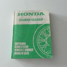 manuale officina originale Honda CBX 400 F 550 F manuale riparazione manuale