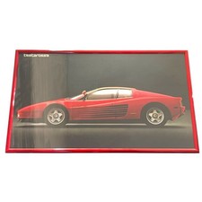 Quadro su poster Ferrari Testarossa 69x42cm