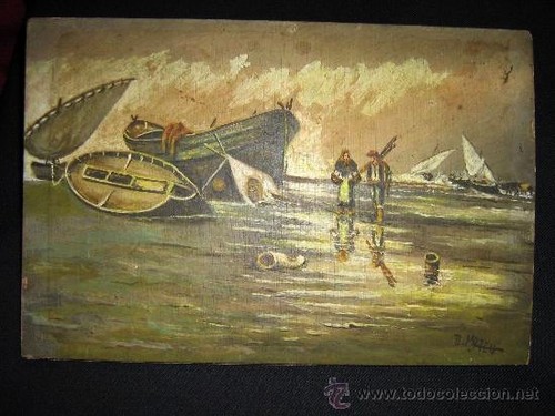 Pintura sobre tabla del siglo - pintura,
