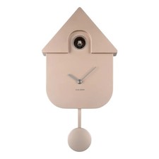 OROLOGIO WALL CLOCK MODERN CUCKOO KA5867RG KARLSSON META PINK