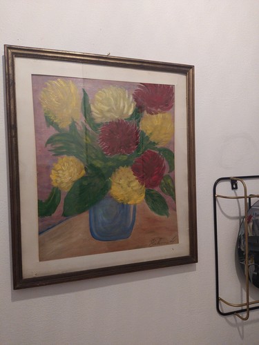 Quadro antico dipinto mano - dipinto,