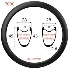 Cerchi bici da strada 700C