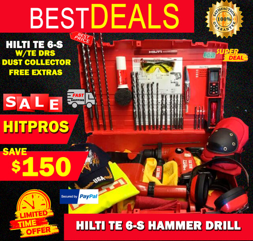 Hilti hammer drill - te, 6-s