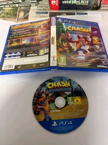 Crash bandicoot sane - n, trilogy