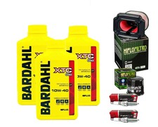 KIT/TAGLIANDO YAMAHA XSR700 2016 2024 BARDAHL XTC 10W40 FILTRO OLIO ARIA CANDELE