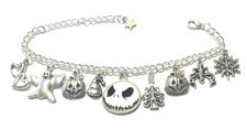 The Nightmare Before Christmas Bracciale Jack Skeletron Skellington Nichel Free