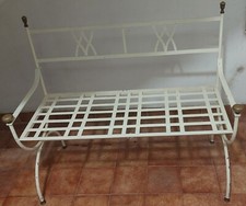 Panchina divano divanetto in ferro a due posti CANTORI