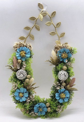 Ghirlanda fiori fuori porta