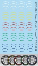 1/32 Decals Slot Car Tire