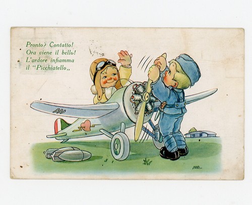 Regia aeronautica cartolina - regia,