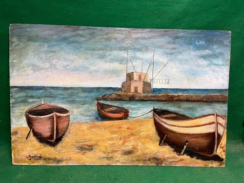 Dipinto olio rondinella - dipinto,