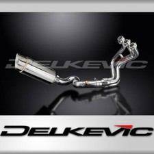 SILENZIATORE TONDO INOX Yamaha Tracer 900 2015-20 impianto di scarico completo 200mm