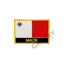Malta Patch / Malta Flag /