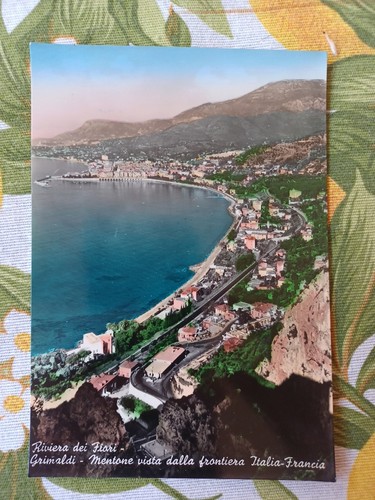 Cartolina antica grimaldi - cartolina,