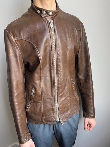 Giacca pelle schott - giacca,