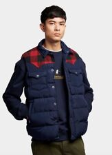 Giubbotto Penfield uomo Rockford blu navy 60/40 Primaloft impermeabile piumino tartan