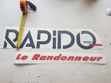 Adesivi per camper rapido 750 le randonneur 4 elementi con dettagli in foto