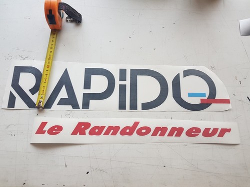 Adesivi per camper rapido 750