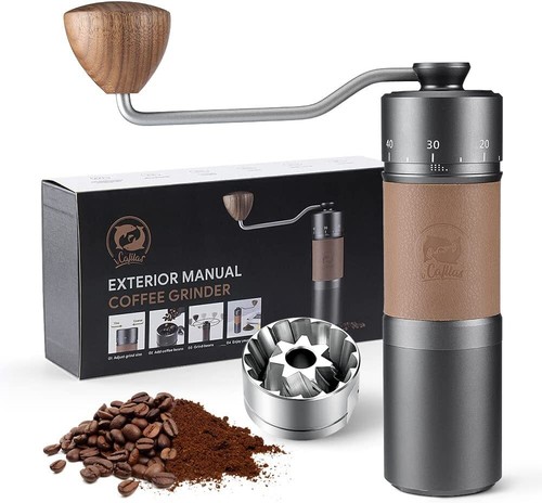 Macinacaffè manuale acciaio - manuale,