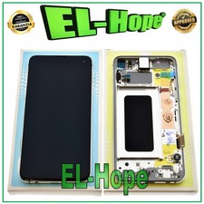 DISPLAY TOUCH + LCD ORIGINALE SERVICE SAMSUNG GALAXY S10E SM-G970F PRISM BIANCO