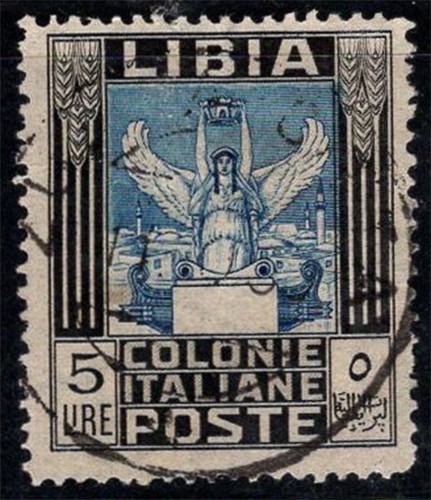 Libia italiana 1921 sass 31 - libia,