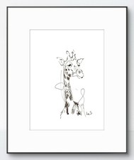 Inchiostro carta giraffa 9x12